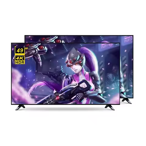 A Customized Hot sale High Quality 4KHD Eye protection Narrow Screen 49 Inch Android Smart Televisio