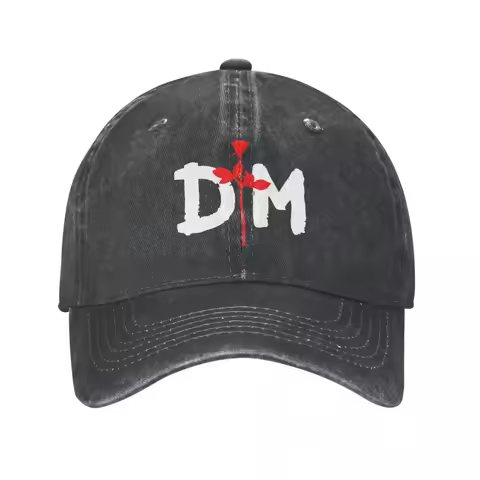 Depeche Cool Mode Men Women Baseball Cap DM Band Dave Gahan Martin Gore Distressed Washed Hats Cap A