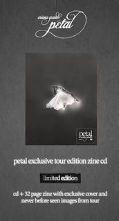 預訂 限量版 Ariana grande petal exclusive tour edition zine cd eighth album 第八張專輯AR8 with an exclusive co
