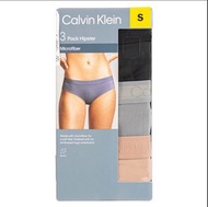全新 Calvin Klein 內褲 三角內褲 ck內褲 三入組 黑 灰 粉杏 尺寸S（三件的價格）