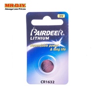 PAIRDEER Lithium Cell Battery CR1632 (1pcs) 