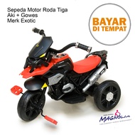 Sepeda Aki Anak Motor Aki Anak Model Motor Mainan Anak 3-5 Tahun Mainan Anak