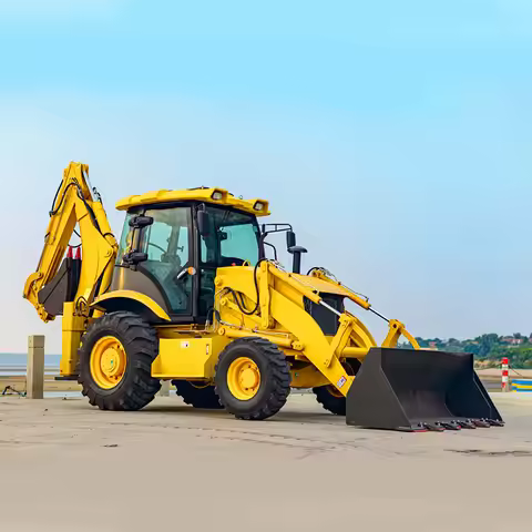 Flexible Hydraulic Control Reinforced Loader Arm Backhoe Loader Mini Backhoe Loader Compact Backhoe 