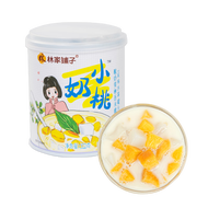 林家铺子 精推酸奶黄桃西米露 312g*5罐/箱