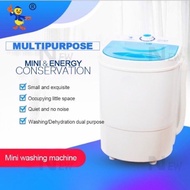 Single-tub washing machine, mini small washing machine, dehydrating washing machine