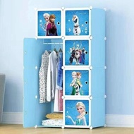 Almari Baju Murah Frozen Almari baju kanak kanak almari frozen almari cartoon Storage Organizer almari baju