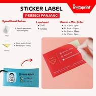 Food Label Stickers, Rectangular Cake Label Stickers Sticker Label