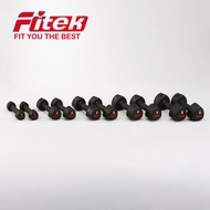 Fitek 1KG/2KG Triangle Rubber Dumbbell/Shockable Rubberized Dumbbell/Gym Dumbbell/Commercial Dumbbel