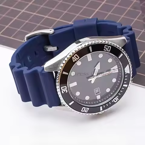 Silicone Watch Band 20mm 22mm For Rolex SUBMARINER Waterproof Diving Bracelet For Citizen For Seiko 