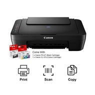 Canon PIXMA E410 Compact All-In-One Printer for Low-Cost Printing Printer (Print, Scan & Copy)