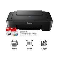 Canon PIXMA E410 Compact All-In-One Printer for Low-Cost Printing Printer (Print, Scan &amp; Copy)