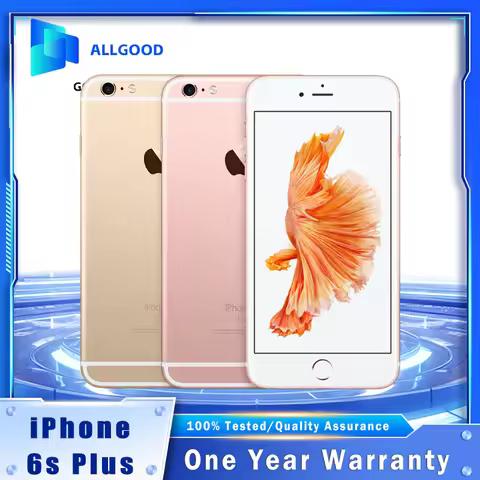 Original Apple iPhone 6s Plus 4G Unlocked 5.5" IPS A9 16GB 32GB 64GB 128GB ROM Touch ID NFC iOS Mobi