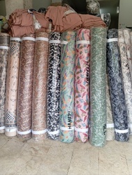 Kain Katun Rayon Viscose Per Roll 80 Yard Per Gulung  Rayon Viscose Bisa Mix Motif