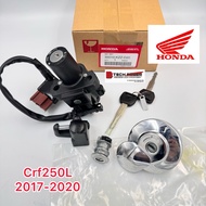 Complete Key Set CRF250L Year 2017-2020 Code 35010-KZZ-D20 Genuine 1 Honda