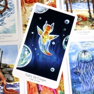 10.3 * 6 Ocean Healing Waves Tarot Board Game Card Game English Board Game Divination Healing Waves 