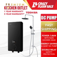 Toshiba 3800W DC Pump Electric Water Heater Rain Shower Instant DSK38ES3MB-RS