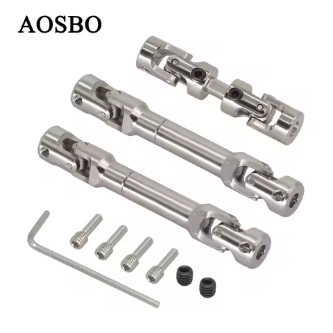 Metal Steel Drive Shaft Driveshaft CVD For MN128 MN86 MN86S MN86K MN86KS MN G500 1/12 RC Crawler Car