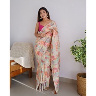 Design indian saree BANARASI SOFT SILK SAREE/ PARTY WEAR SAREE/Exclusive Weaving Saree saree @saree 