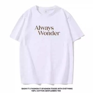 Our Secret Lorm Kwong Lingling Loose Short Sleeve T-Shirt Women Always Wonder Tops我们的秘密Lorm邝玲玲宽松短袖T恤