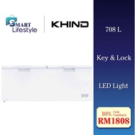 KHIND CHEST FREEZER WITH ELECTRONIC TEMPERATURE CONTROLLER (708L) FZ708