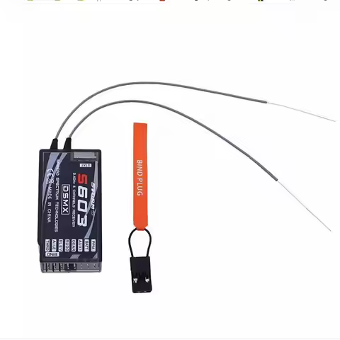2.4GHz 6Ch S603 Receiver with Long Antenna RX Support PPM QUADCOPTER For DSMX DX6i JR DX7 Transmitte