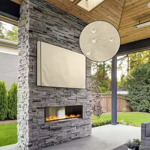 Outdoor TV Cover Water Resistant Universal Weatherproof Protector For TV Screen Enclosure TV Case Fi