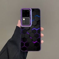 เคส Vivo V30 V29 V27 V30E V29E 5G เคส Vivo V30 V27 Pro เคส กันกระแทก เคสโทรศัพท์เคลือบพร้อมตัวป้องกั