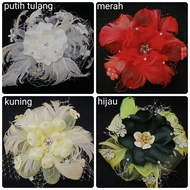Hair Corsage Flower Application, Shoulder Corsage Flower, Dress Corsage
