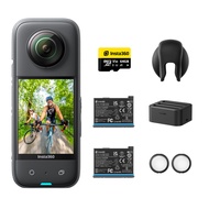 Insta360 X3 ｜360度カメラ アクションカメラ 新型1/2インチ48MPセンサー IPX8防水 5.7K360度動画 72MP360度写真 手ブレ補正 アクティブHDR 4K一人称視点 6