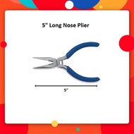 5" Long Nose Plier with SPRING / Playar Muncung Tirus