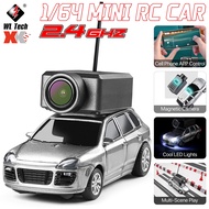 2025 New WLtoys RC Cars 1:64 Mini 6401 HD Camera RC Racing Car Toy 120° Wide Angle 2.4G 720P Single