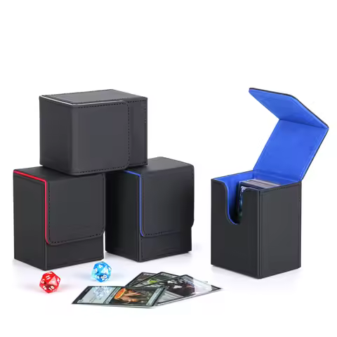 100+ TCG OCG Card Storage Card Deck Storage Case Box Durable Sturdy Trading Card Deck Box Commander