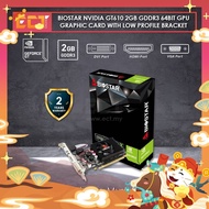 Biostar Nvidia GT610 2GB GDDR3 64Bit GPU Graphic Card with Low Profile Bracket (DVI+HDMI+VGA)