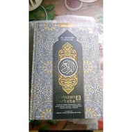 Alquran hafalan hafazan Perkata 8 blok size A4