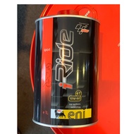 100% Original ENI ENGINE OIL i-Ride MOTO GP 4T 10W-60 Fully Synthetic Motorbike Oil (SPORT)