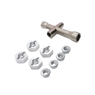 Metal Upgrade Retrofit 12mm Hex Adapter Tire Wrench For MN-999 1/10 RC Car Parts