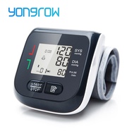 Yongrow Medical Digital Wrist Blood Pressure Monitor Heart Rate Pulse Meter Measure Sphygmomanometer