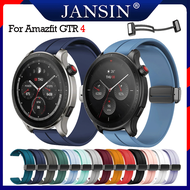 Khóa nam châm dây đồng hồ cho Amazfit GTR 4 đồng hồ nghệ thuật dây đeo silicon thể thao cho amazfit