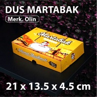 Martabak Box 21 x 13.5 x 4.5 cm - Motif Box - Cake - Cake Box - Olin