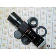 SMOOTH Canon FD 100-200mm f5.6 BOKEH Tele Zoom Manual Lens sony Nex Alpha Fujifilm Fuji Fx M4/3 MFT