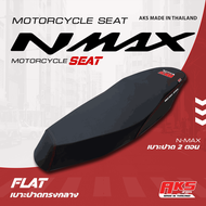 N-MAX 2018-2019 เบาะปาด AKS made in thailand เบาะมอเตอร์ไซค์ ผลิตจากผ้าเรดเดอร์ หนังด้าน ด้ายแดง