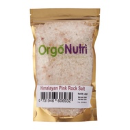 OrgoNutri Coarse Himalayan Pink Rock Salt, 400g, The Purest Salt