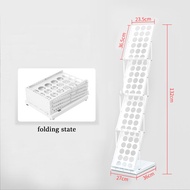 Foldable A4 Size Magazine Newspaper Leaflet Brochures Display Rack Display Stand Flyer Rack Floor St