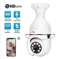 A6 燈泡監控攝像頭 360度對講攝像頭 智能家用安防遠程無線WiFi 燈泡式監控 網絡攝像機