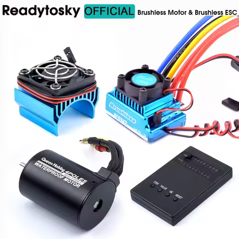 3650 2300KV / 3100KV / 3900KV / 4300KV / 5200KV Brushless Motor & 45A 60A 80A 120A ESC Combo for 1:1