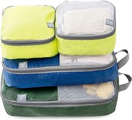 Travelon Set of 4 Soft Packing Organizers, Bold, Set of 4 Soft Packing Organizers