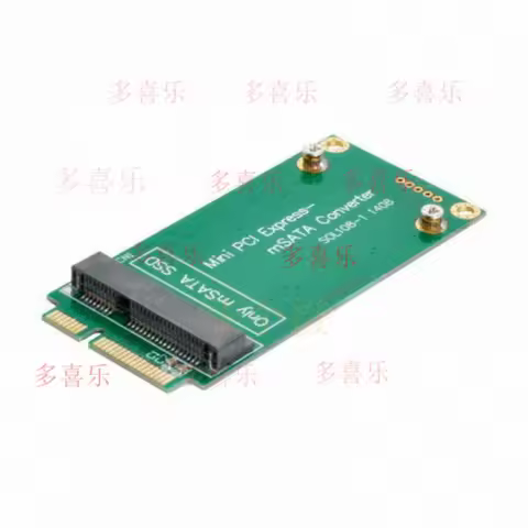 WW mSATA Adapter 3x5cm to 3x7cm Mini PCI-e SATA SSD for Asus Eee PC 1000 S101 900