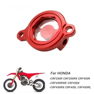 Transparent Engine Oil Filter Cover Component for CRF250R CRF250RX 2019-2023 CRF450X