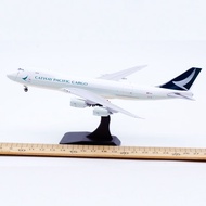 1: 400 JC Wings Alloy Airliner Model Hong Kong Cathay Pacific Airlines B747-8F B-LJB