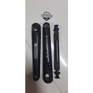 Odyssey thermal 3pc crank 1800 pesos set (arm, spindle and bolt f9or spindle) arm size 175